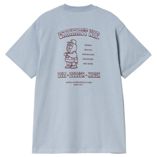 Carhartt WIP Sandwich T-Shirt Blue Fog
