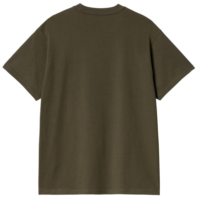 Carhartt WIP Script Embroidery T-Shirt Turtle/Air Pink