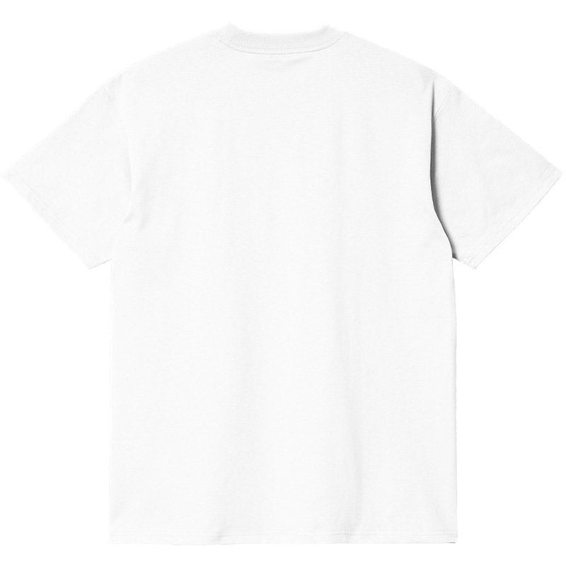 Carhartt WIP Script Embroidery T-Shirt White / Black