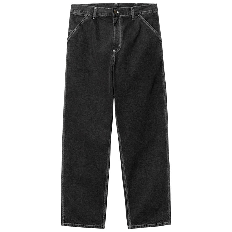 Carhartt WIP Simple Pant Black Stone Washed