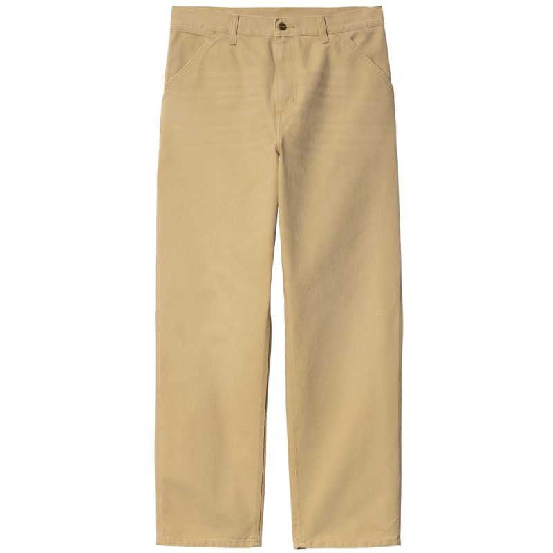 Carhartt WIP Single Knee Pant Bourbon Aged Canvas