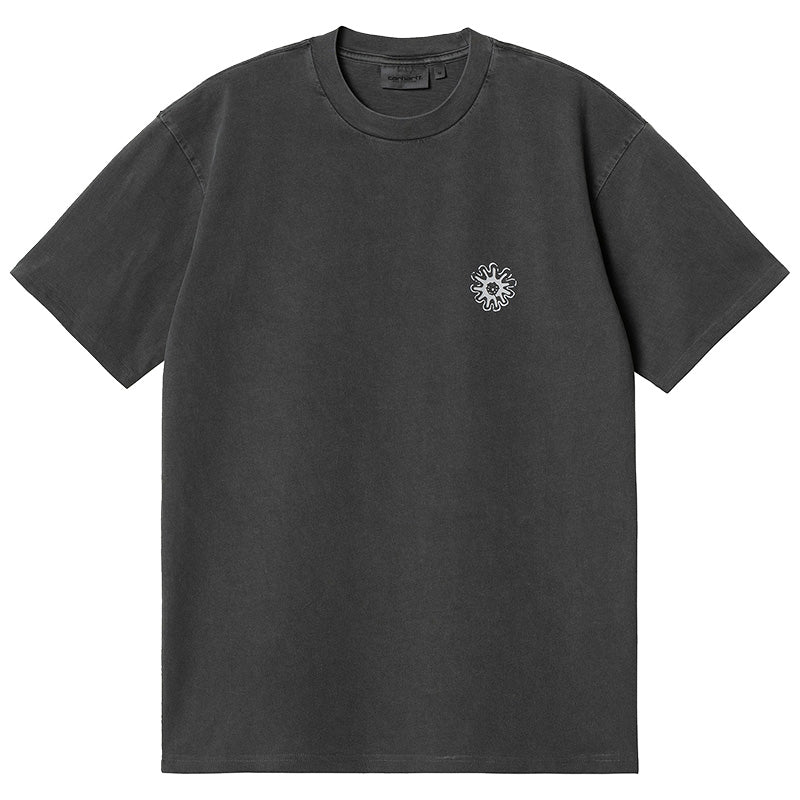 Carhartt WIP Splash T-Shirt Black Pigment Garment Dyed