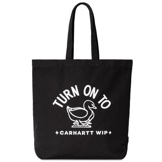 Carhartt WIP Stamp Tote Bag Black/White