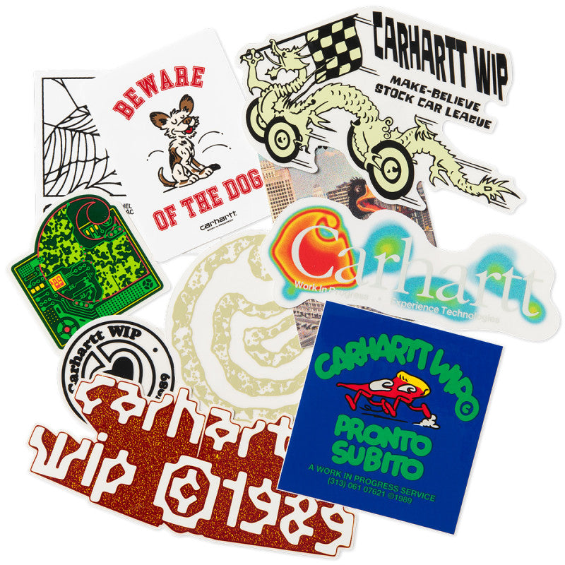 Carhartt WIP Sticker Bag (10 Pack) Multicolor