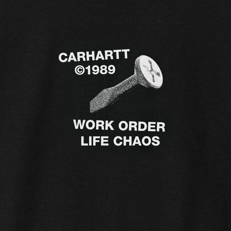 Carhartt WIP Strange Screw T-Shirt Black