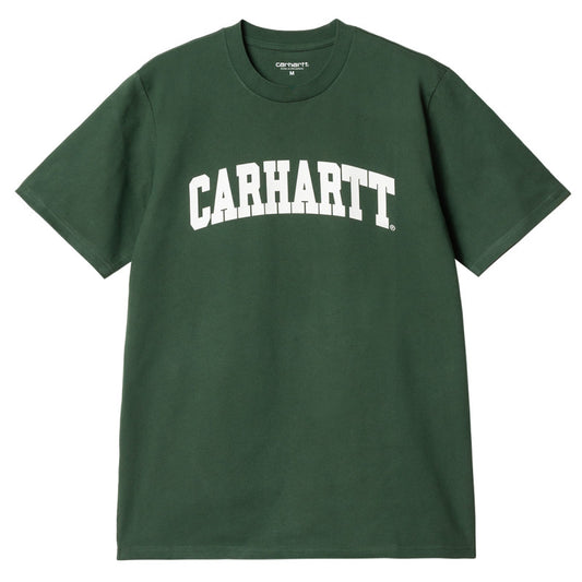 Carhartt WIP University T-Shirt Sycamore Tree/White