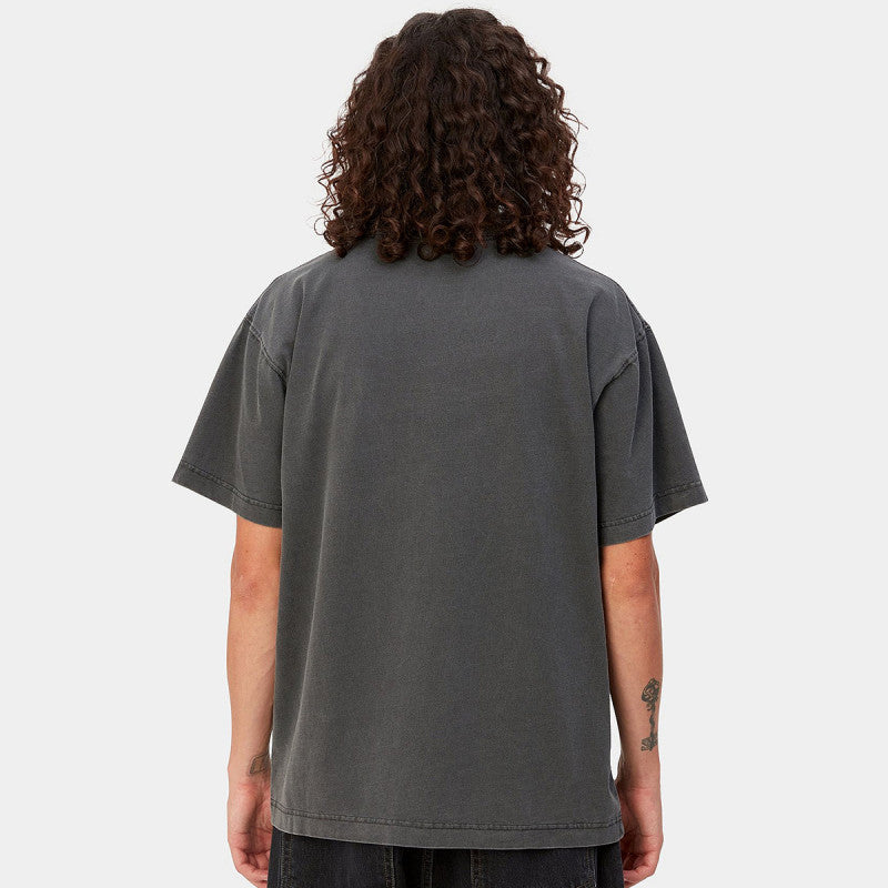 Carhartt WIP Vista T-Shirt Graphite Garment Dyed