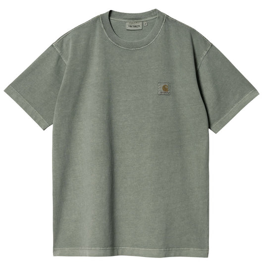 Carhartt WIP Vista T-Shirt Smoke Green Garment Dyed