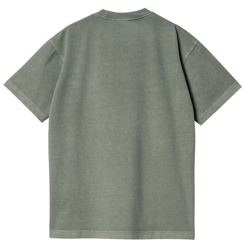 Carhartt WIP Vista T-Shirt Smoke Green Garment Dyed