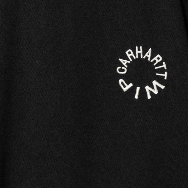 Carhartt WIP Work Varsity Sweater Black/Wax Stone Washed