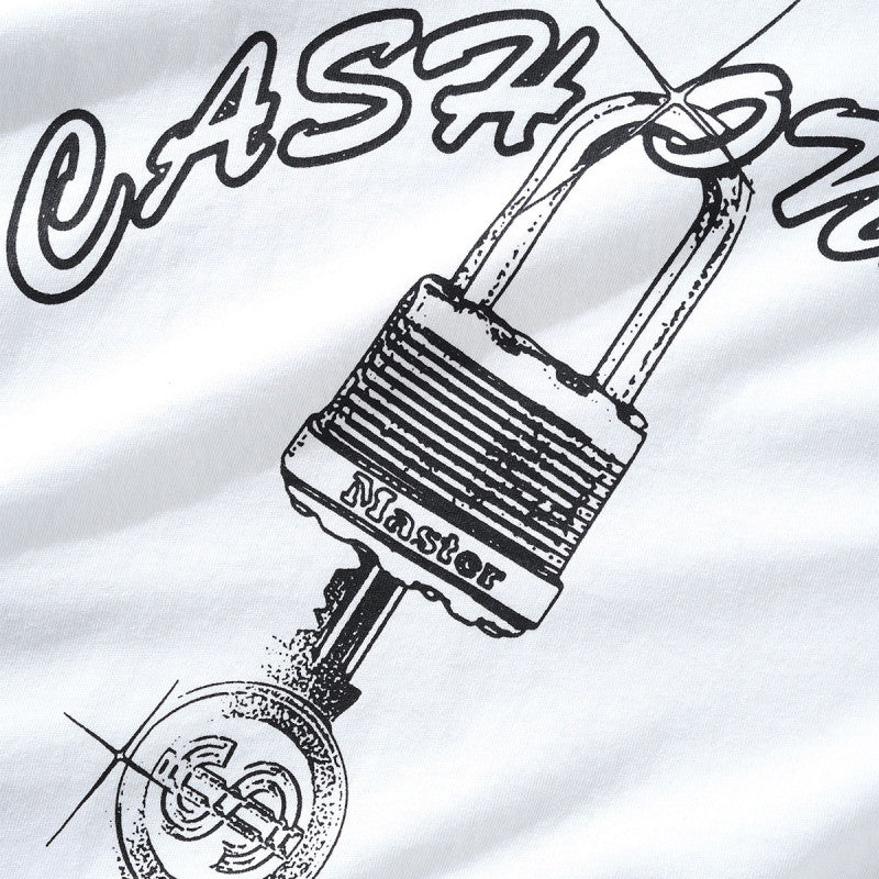 Cash Only Locksmith T-Shirt White