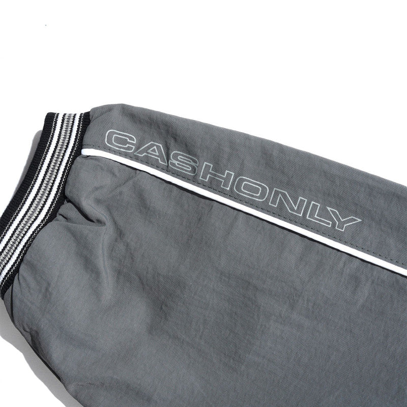 Cash Only Point Nylon Sweater Grey
