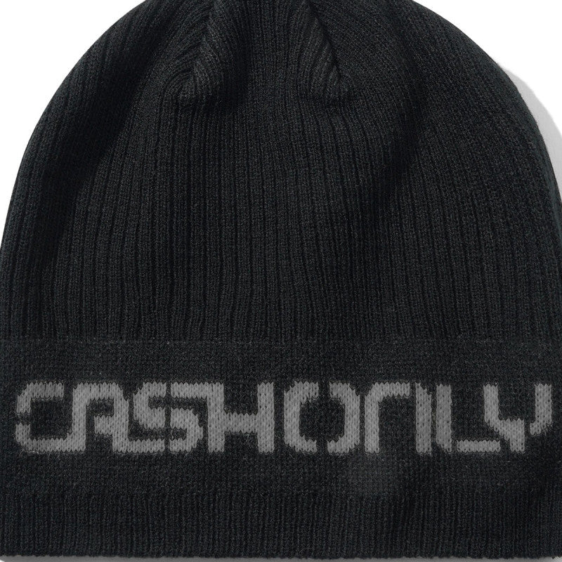Cash Only Sidewalk Skully Beanie Black