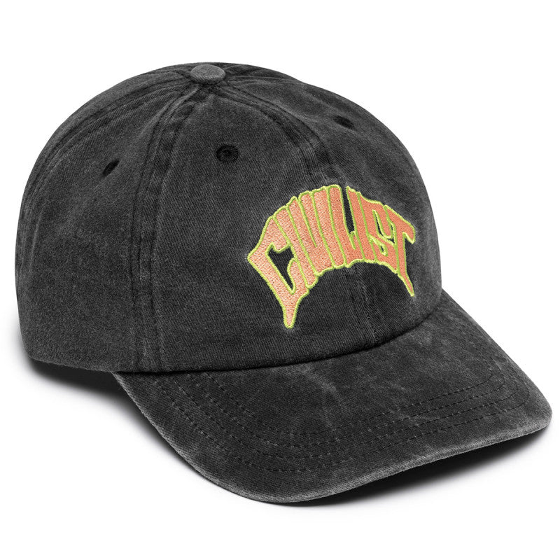 Civilist Arch Low Pro Cap Washed Black