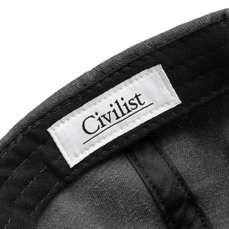 Civilist Arch Low Pro Cap Washed Black