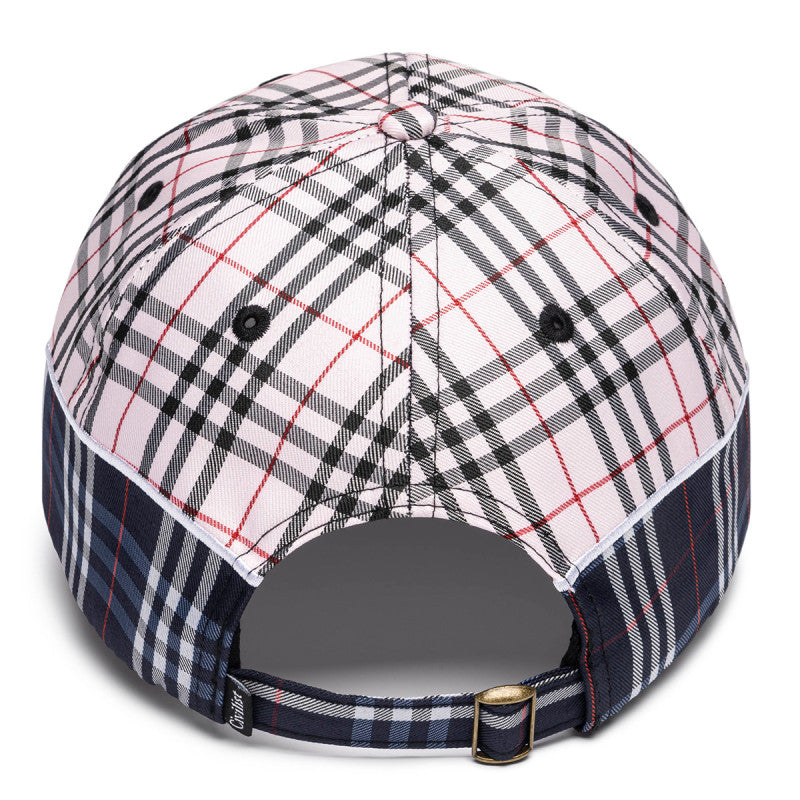 Civilist Checks Low Pro Cap Pink/Blue