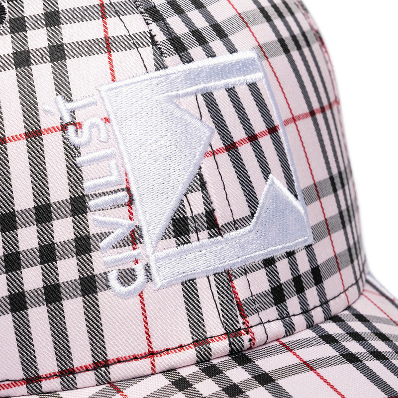 Civilist Checks Low Pro Cap Pink/Blue