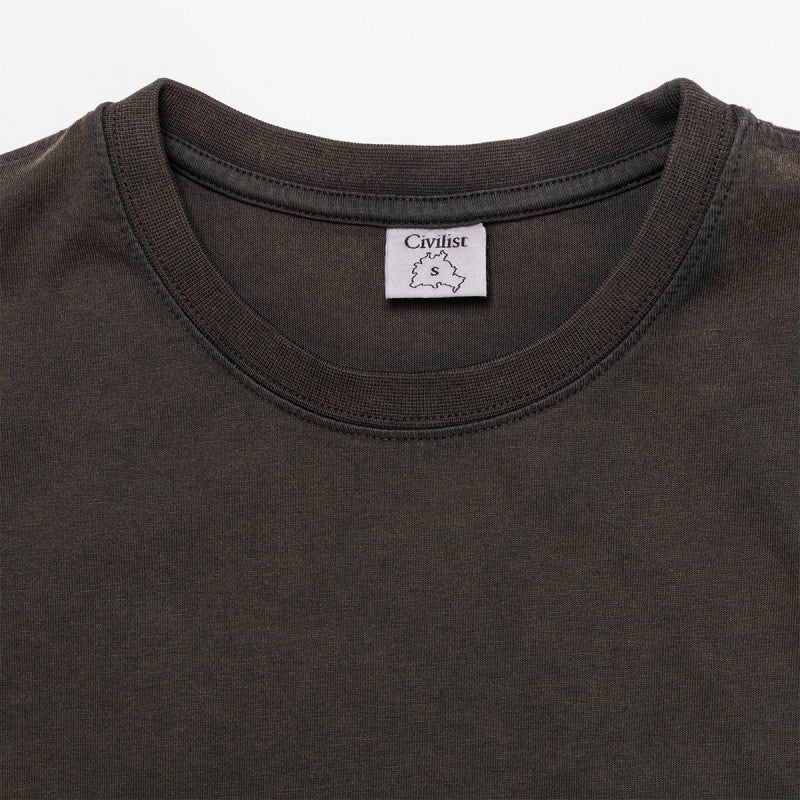 Civilist Mini Logo T-Shirt Nutmeg