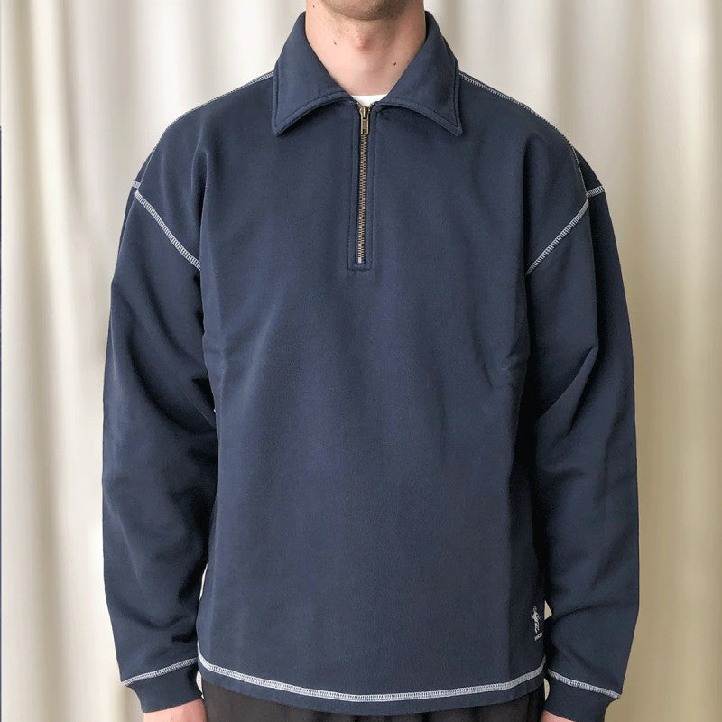 Dancer Half Zip Shirt Navy