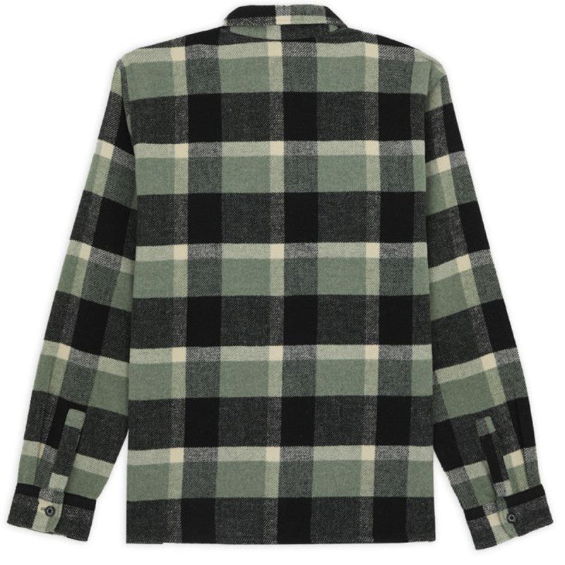 Dickies Plaid Coaling Longsleeve Shirt Sea Spray