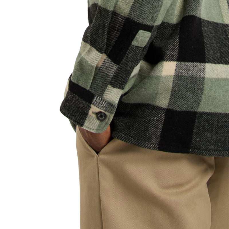 Dickies Plaid Coaling Longsleeve Shirt Sea Spray