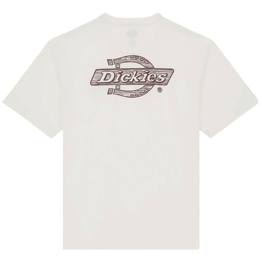 Dickies Wood Logo T-Shirt Egret