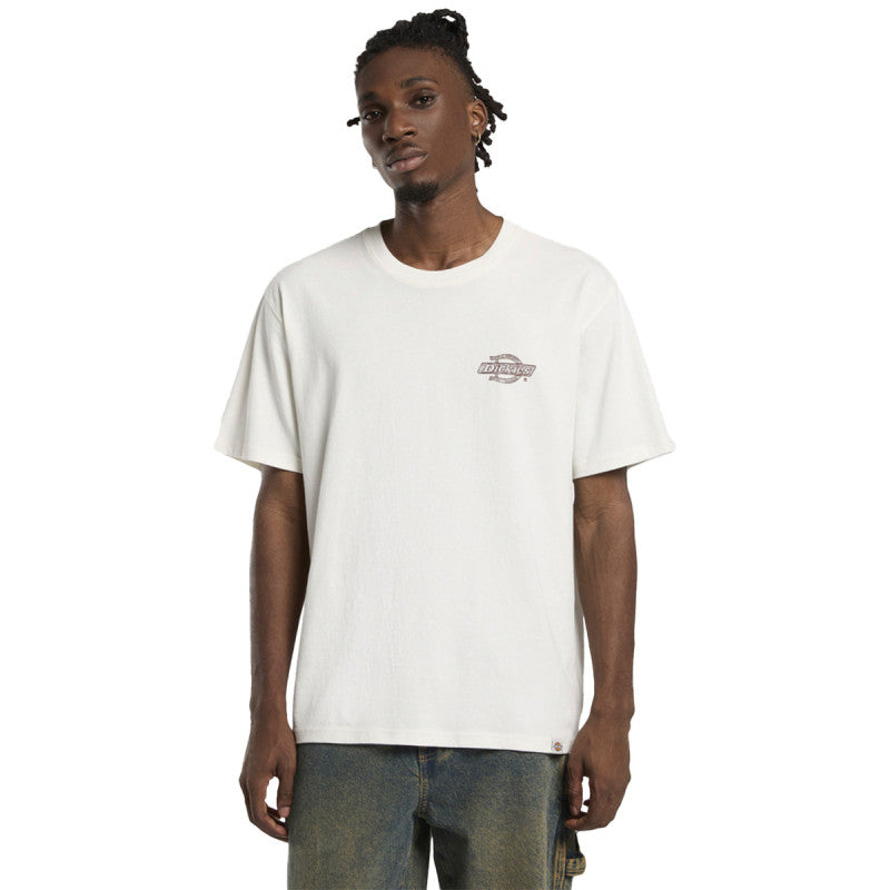 Dickies Wood Logo T-Shirt Egret