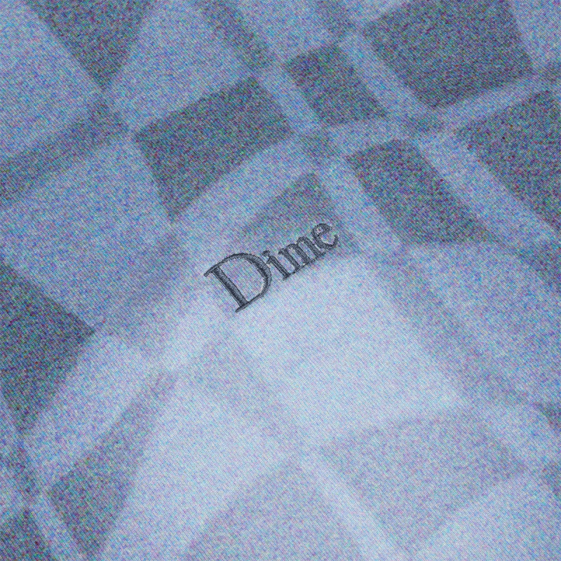 Dime Abstract Longsleeve Shirt Static Blue