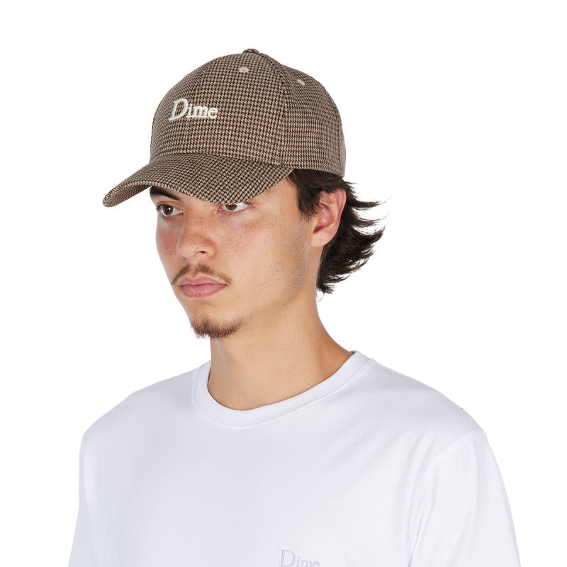 Dime Classic Houndstooth Low Pro Cap Camel