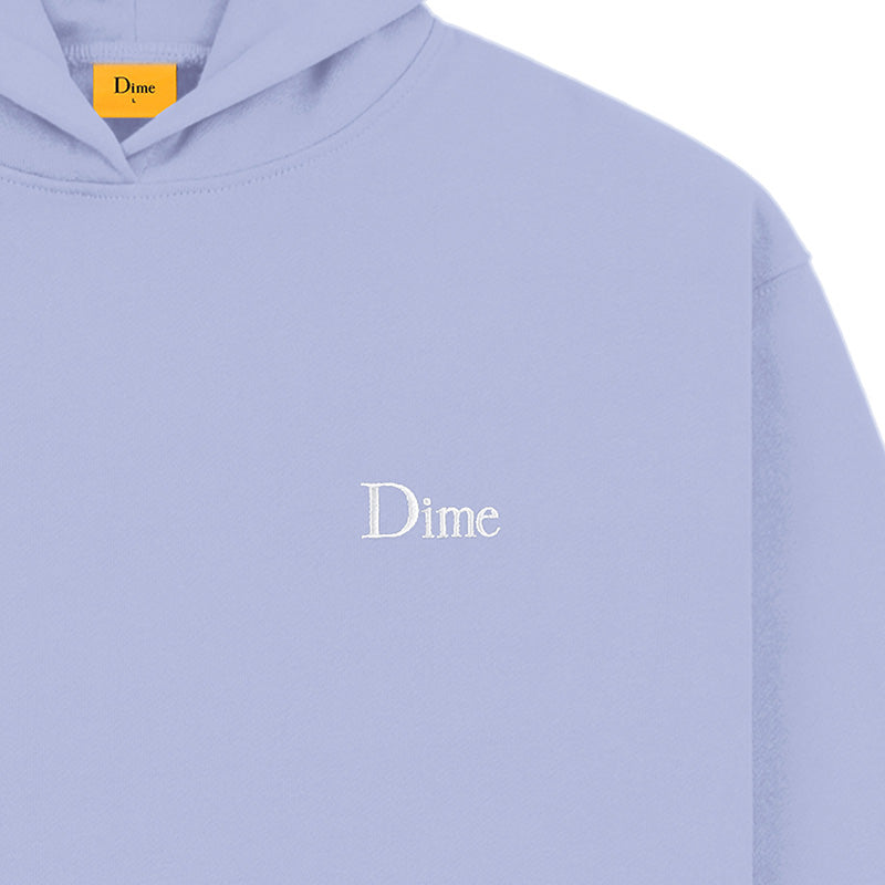 Dime Classic Small Logo Hoodie Light Indigo