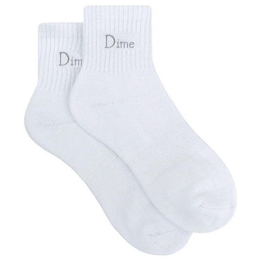 Dime Classic Socks White