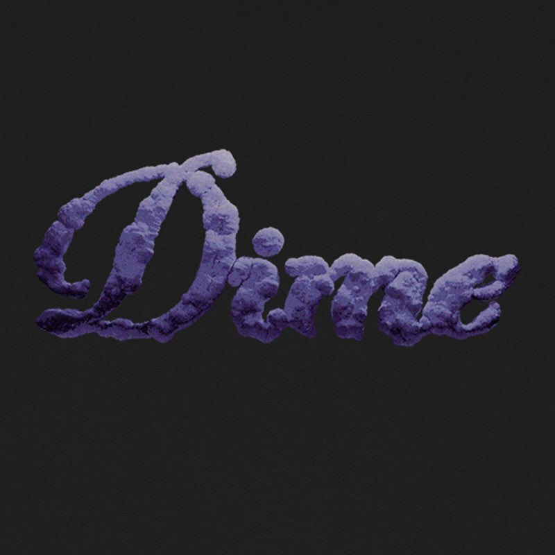Dime Cursive Cloud T-Shirt Black