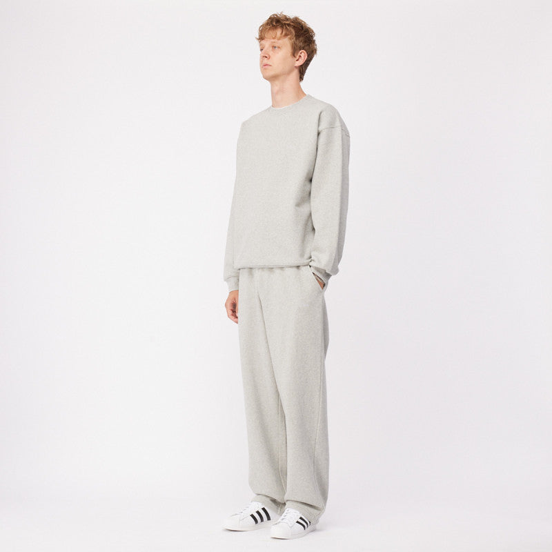 Dime Cursive Small Logo Sweatpants Heather Gray