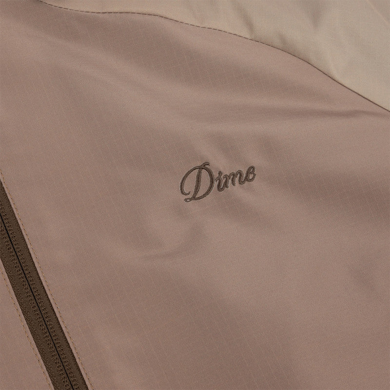 Dime Gradient Windbreaker Brown