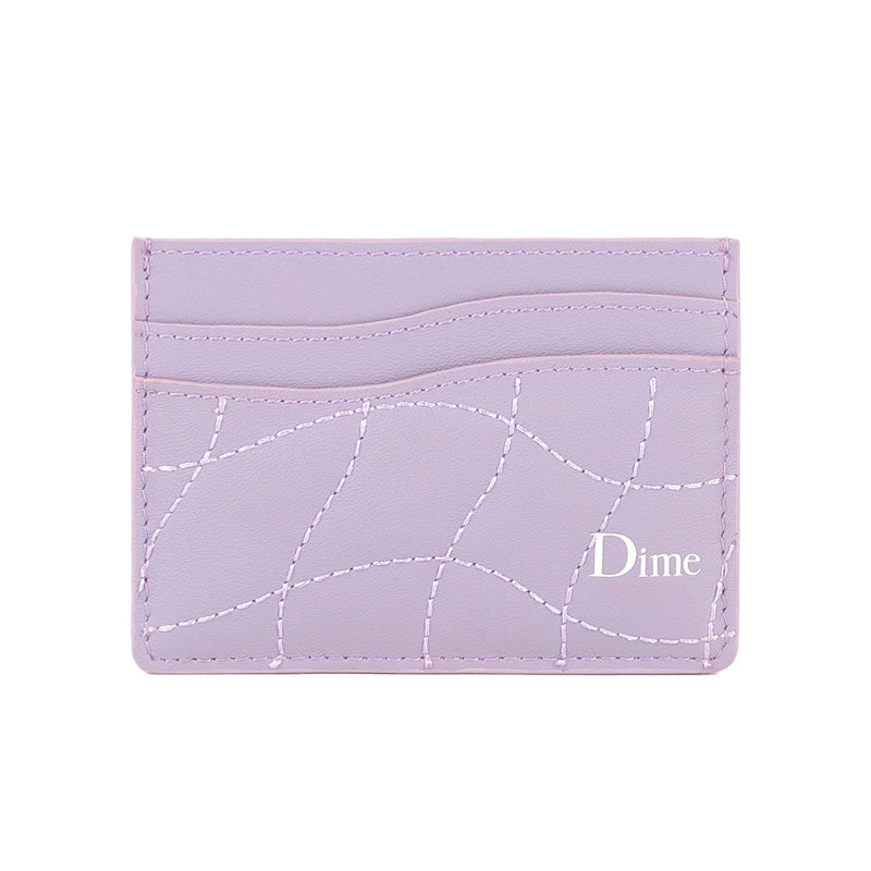 Dime Quilted Cardholder Lavender