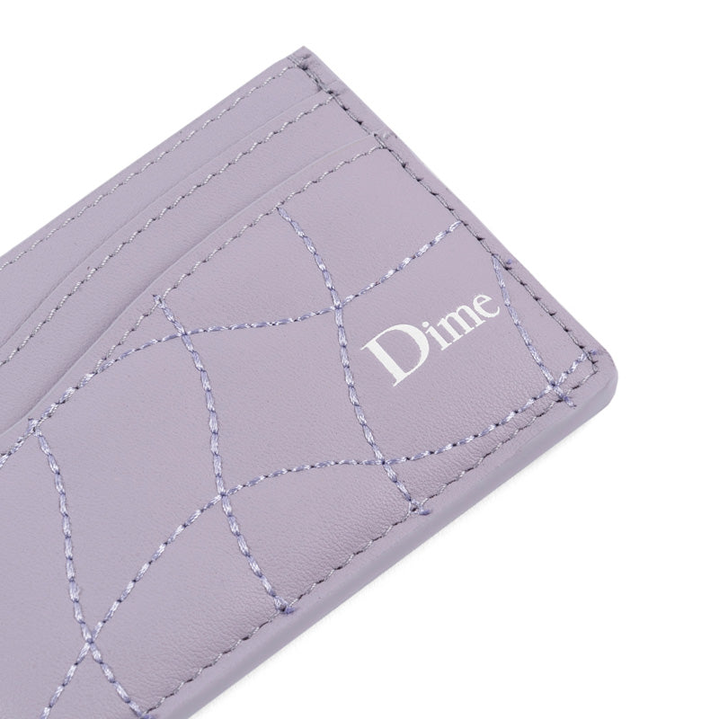 Dime Quilted Cardholder Lavender