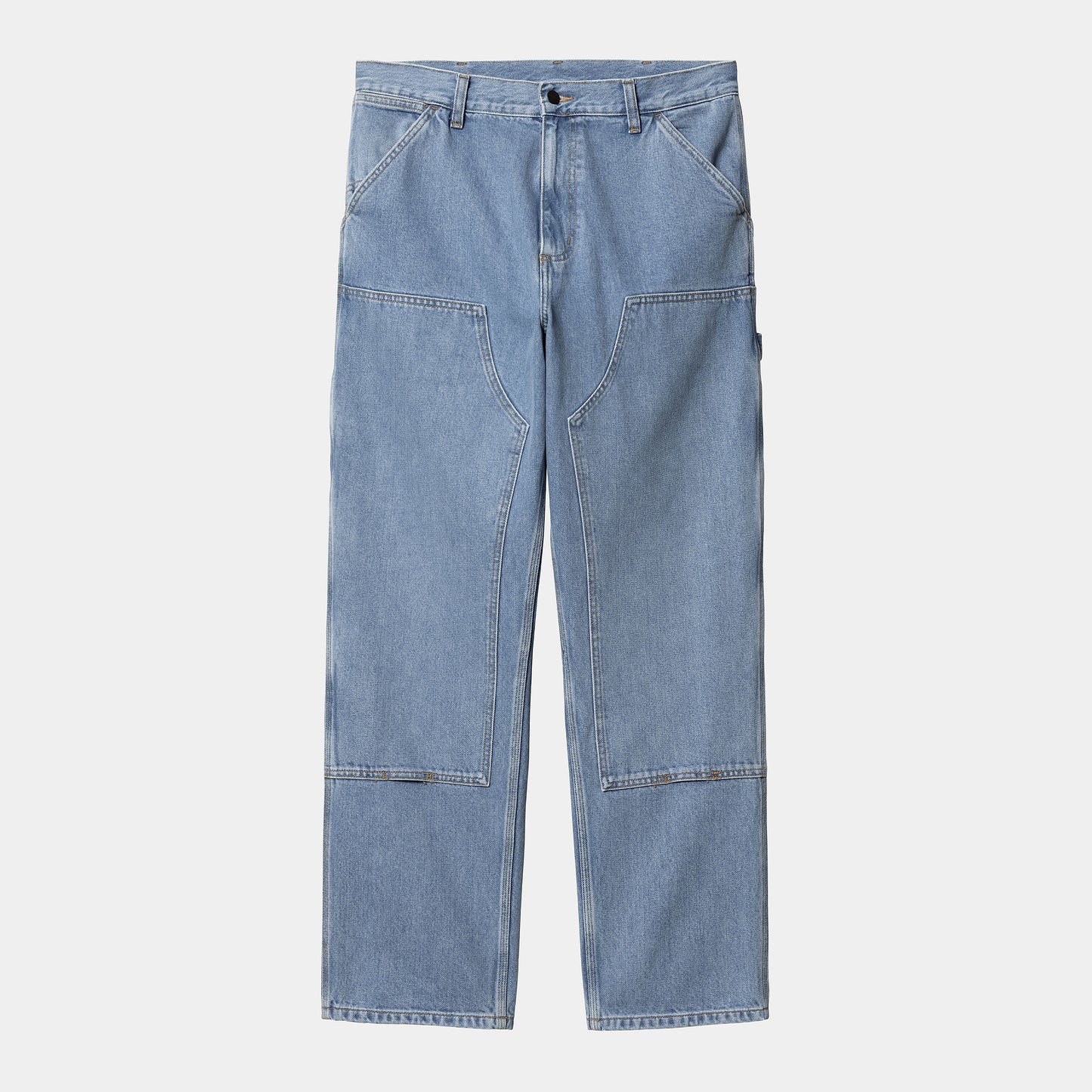 Carhartt WIP Double Knee Pant Blue Stone Bleached