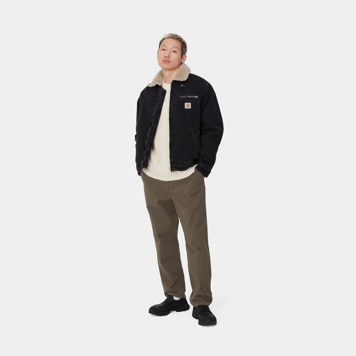 Carhartt WIP Flint Pant Mirage Garment Dyed