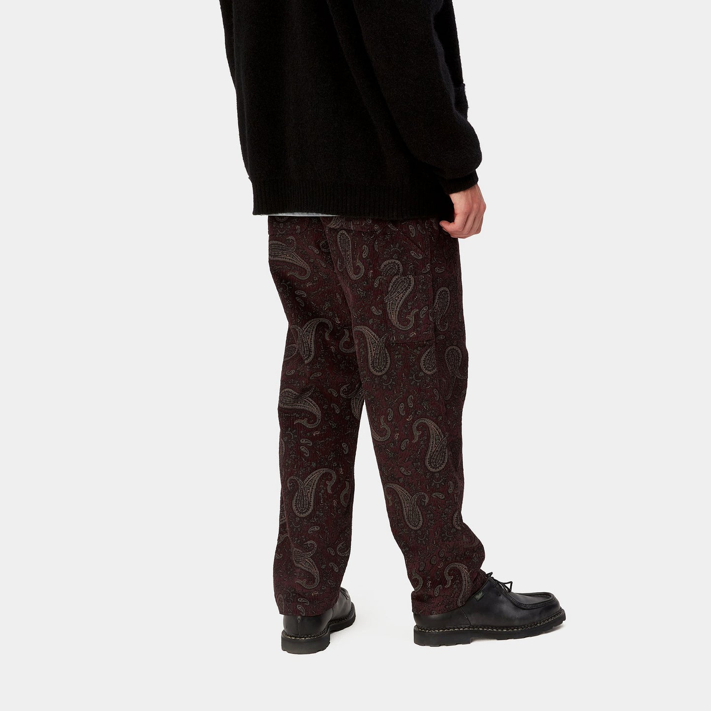 Carhartt WIP Flint Pant Paisley Print Buckeye Rinsed