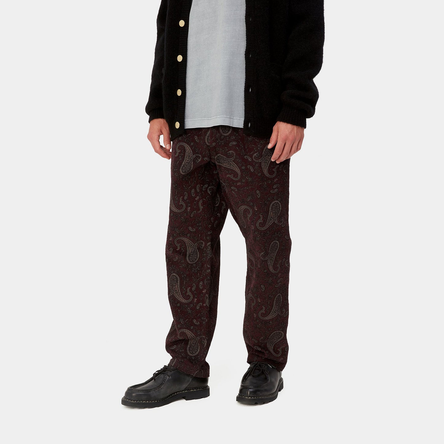 Carhartt WIP Flint Pant Paisley Print Buckeye Rinsed