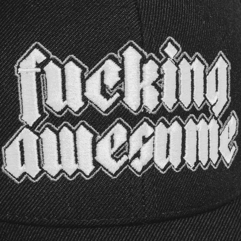 Fucking Awesome Nightmare Snapback Black