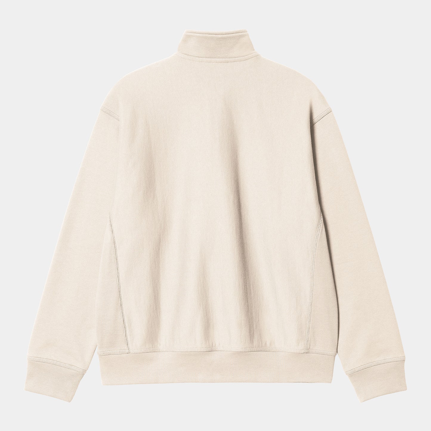Carhartt WIP Half Zip American Script Sweater Moonbeam