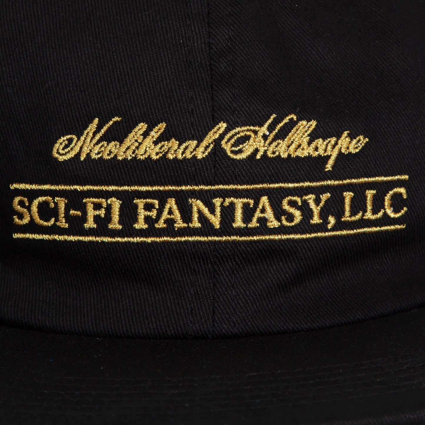 Sci-Fi Neoliberal Hellscape Cap Black
