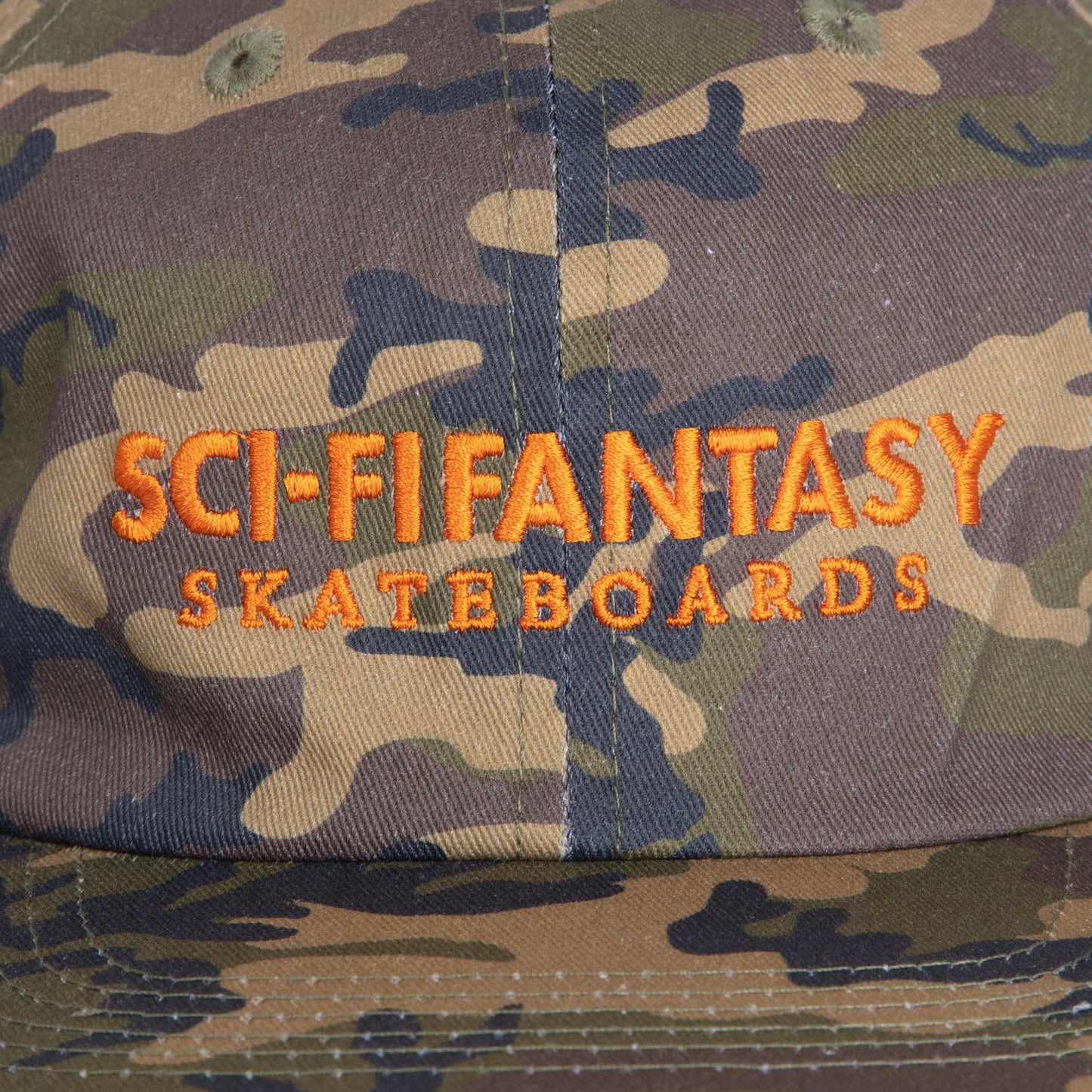 Sci-Fi Orange SFF Camo Trucker Cap Camo