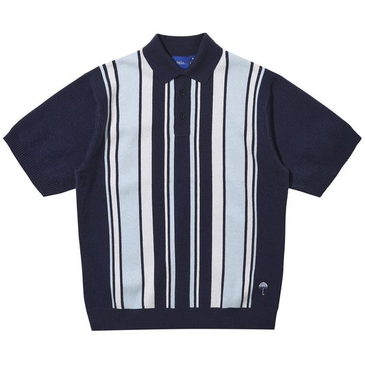 Helas Bronx Knit Polo Navy