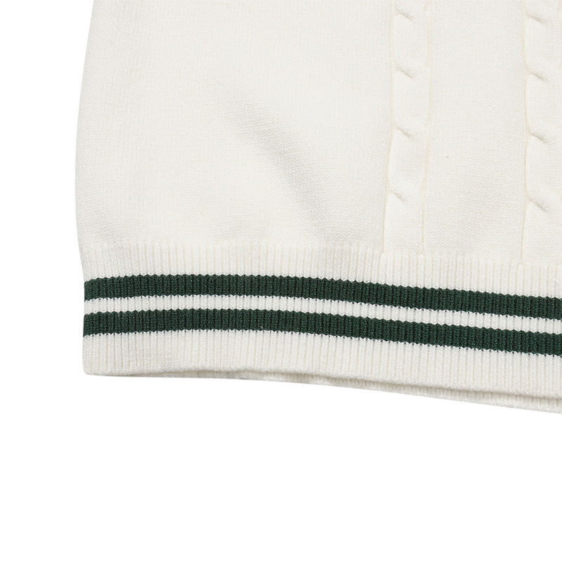 Helas Court Vest Off White