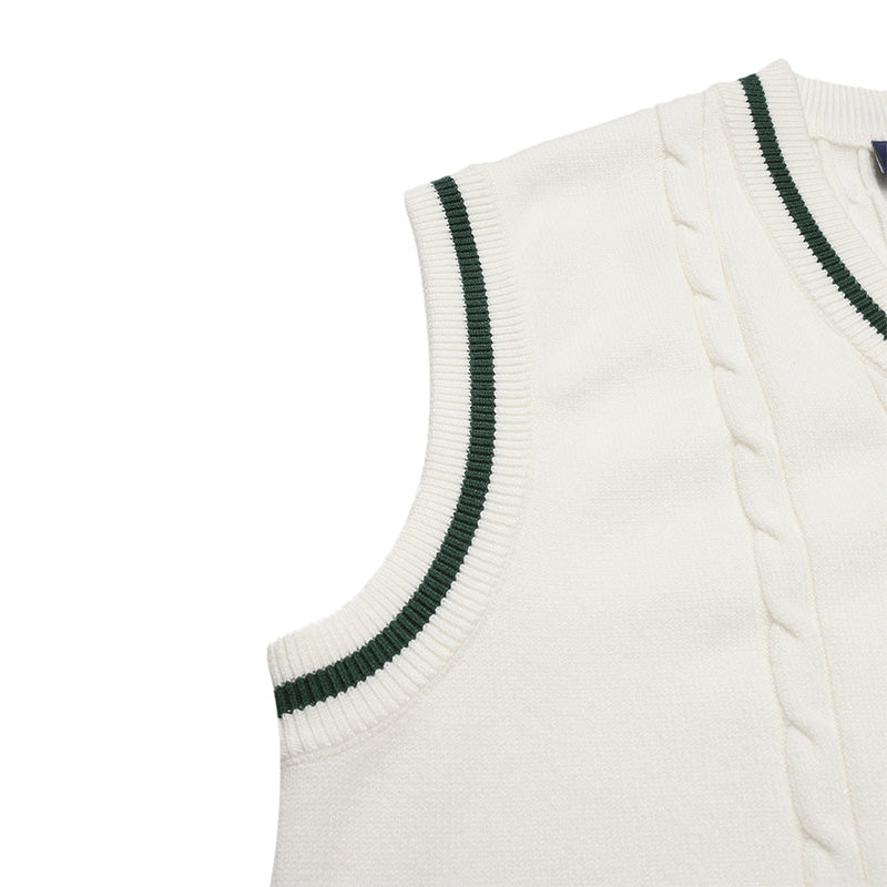Helas Court Vest Off White
