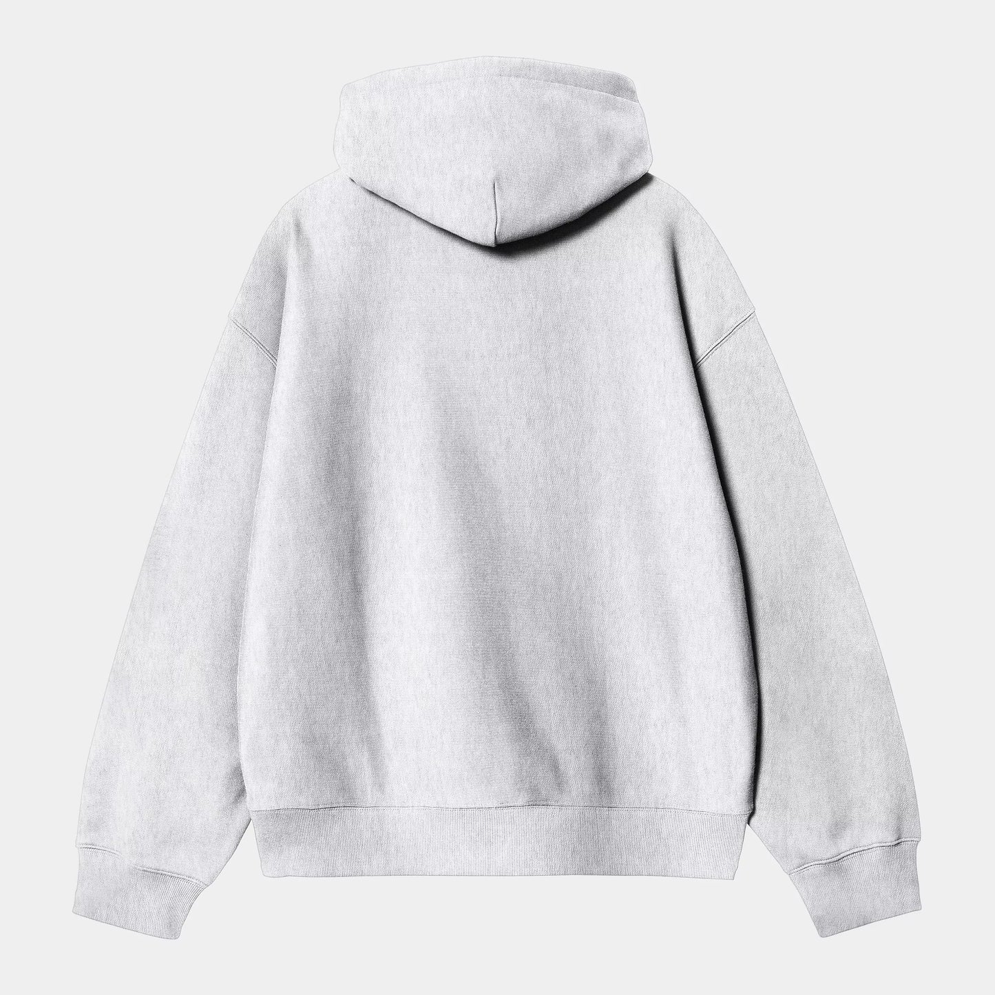 Carhartt WIP Label Script Hooded Sweater Ash Heather