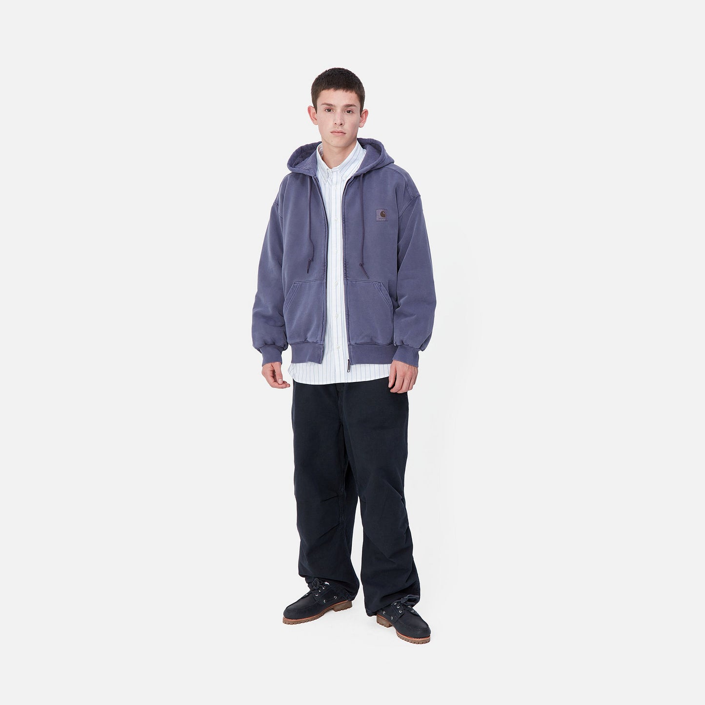 Carhartt WIP Hooded Vista Jacket Aura Garment Dyed