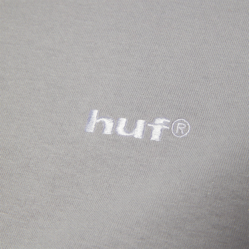 HUF 89 Embroidred T-Shirt Lilac Chalk/White